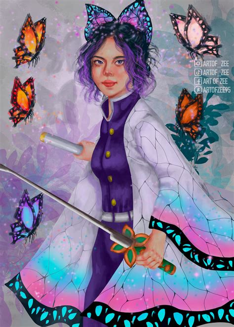 Shinobu | Insects Hashira by artofzee95 on DeviantArt