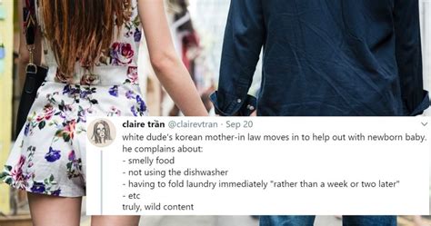 Author Slammed On Twitter For Article Complaining About His Korean Mother In Law