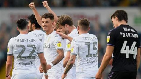 Leeds United 4 0 Charlton Athletic Addicks Relegated After Heavy