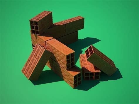 Architectural Brick 3d Cgtrader