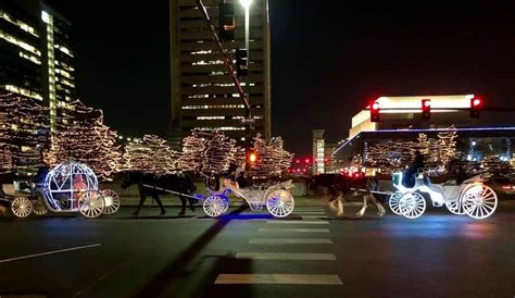 Downtown Omaha—the Carriage Rides Circle Old Market Streets Market