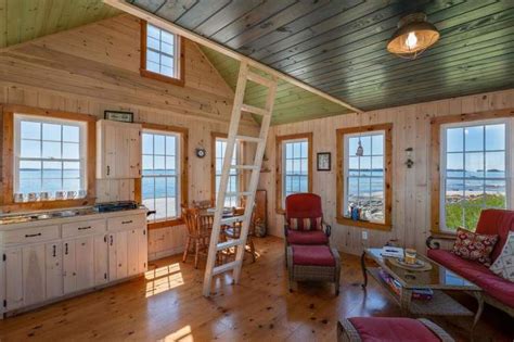 This Maine Island With Cozy Cabin Is On The Market For 339000 The
