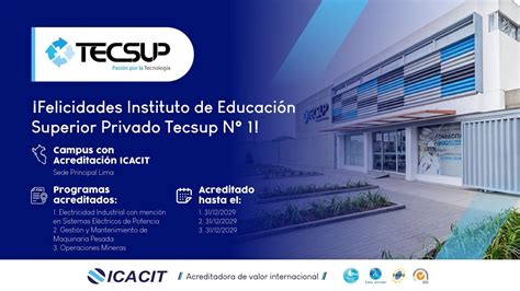 Acreditaci N Icacit Instituto De Educaci N Superior Privado