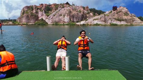 Tadom hill resorts boasts almost 40 acres of limestone hills, lakes and trees. Tadom Hill Resorts, Banting - Kyrel Eat World