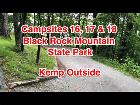 Black Rock Mountain State Park Campsites 16 17 And 18 Kemp Outside