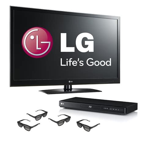 Lg Electronics 47lw5300 47 Inches 1080p 120hz Cinema 3d Led Tv And Four