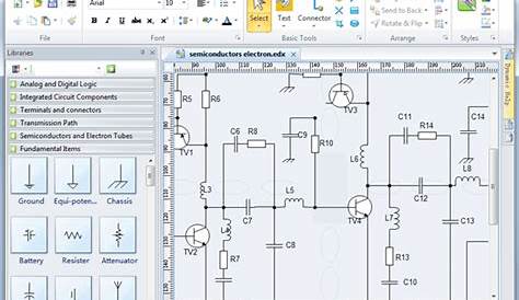 circuit diagram drawing program