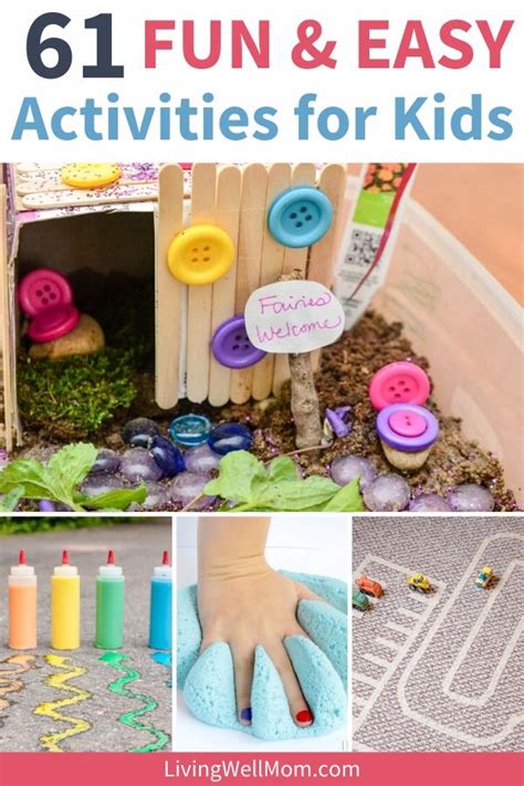 61 Easy Activities For Kids In 10 Minutes Or Less
