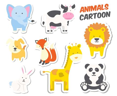 Cute Animals Vector Vector Art And Graphics