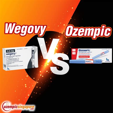 Wegovy vs Ozempic – Ozempic Singapore