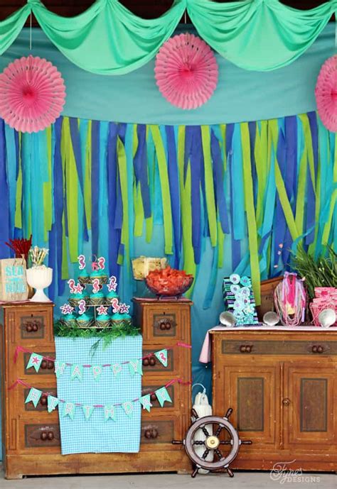 Swim Over To Our Mermaid Party Fynes Designs Fynes Designs