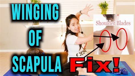 Winging Of Scapula Pilates And Physical Therapy Exercises Fix Youtube
