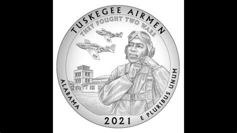 Tuskegee Airmen National Historic Site 2021 Uncirculated 5 Oz Silver