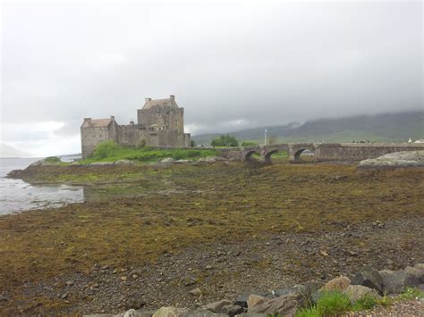 Eilean Donan Castle On The West Coast Of Beautiful Scotland Near Kyle