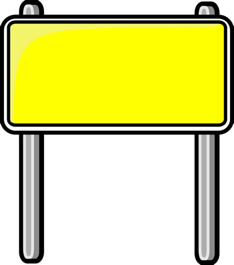 Download Blank Road Sign Clipart Png Download Sign Clip Art Png