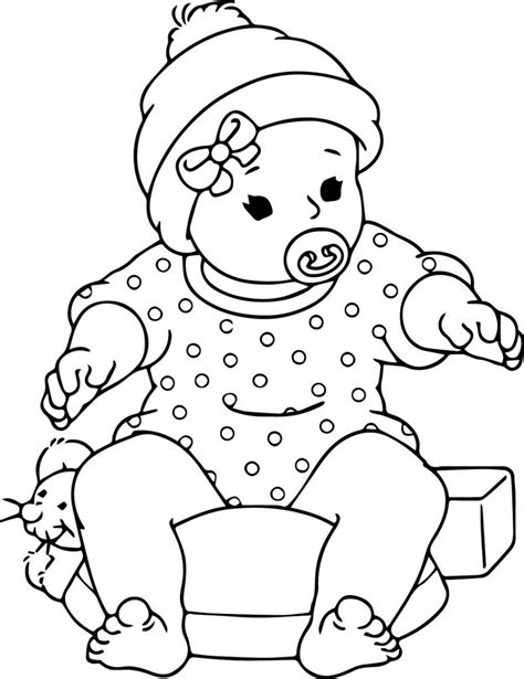Baby Coloring Pages Printable 101 Coloring Baby Coloring Pages