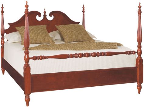 Cherry Grove Classic Antique Cherry Cal King Low Poster Bed 791 387r American Drew
