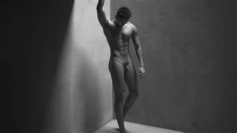 Full Frontal Black And White Artistic Nude Gallery Of Men