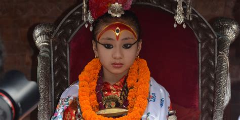 Face To Face With Kumari The Living Goddess In Nepal