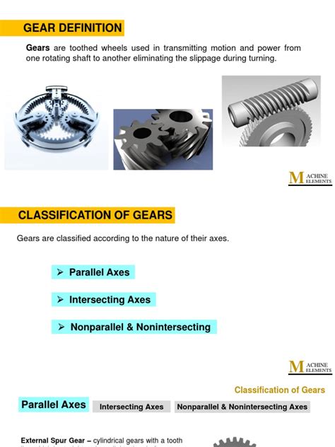 Gears Classification Pdf Gear Classical Mechanics