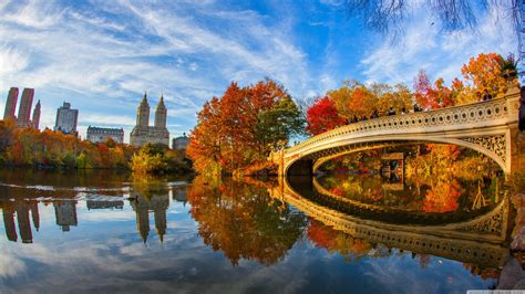 18 Central Park Autumn Wallpaper Paling Baru
