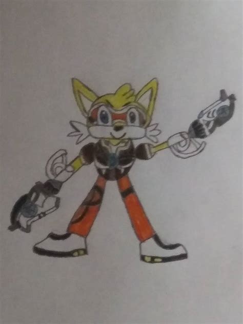 Tails The Fox As Tracer By Lovelyprincessn64 On Deviantart