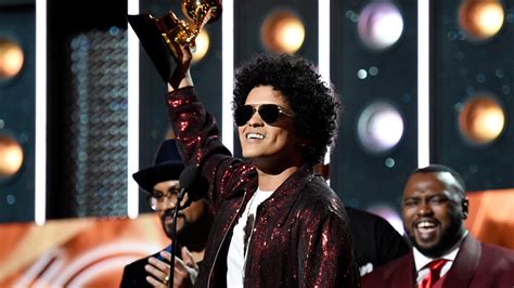 Watch Access Hollywood Highlight Bruno Mars Sweeps The 2018 Grammy