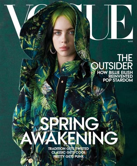 Billie Eilish Vogue Cover March 20202 Level 21 Mag