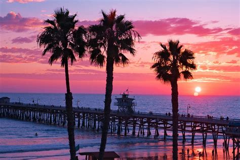The Fishermans View San Clemente Pier Sunset Photography