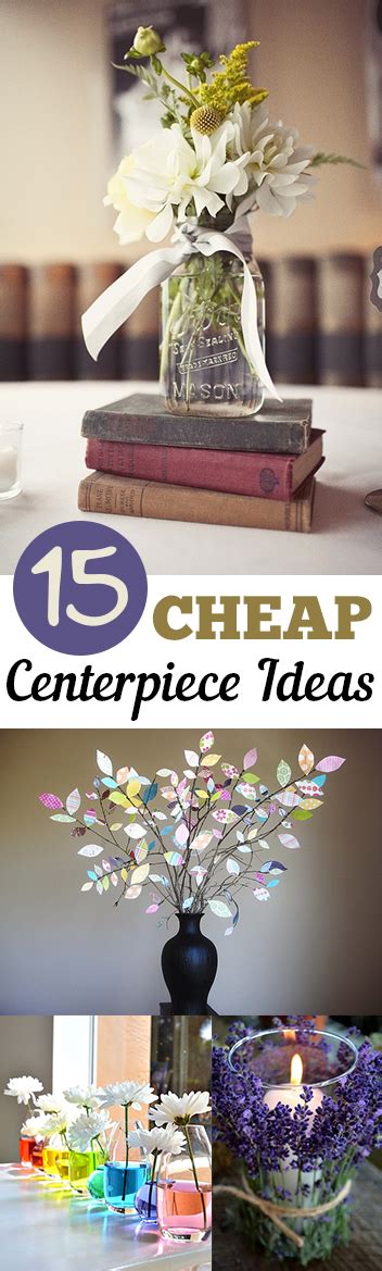 15 Cheap Diy Centerpiece Ideas My List Of Lists