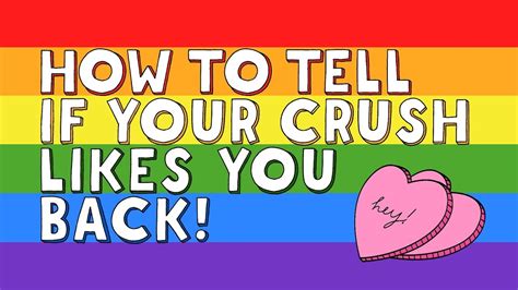 6 Signs Your Crush Likes You Back Youtube