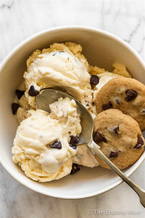 Best Chocolate Chip Cookie Dough Ice Cream The Endless Meal®