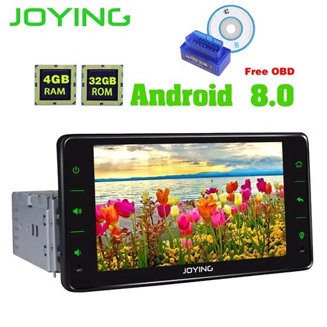 Joying 1 Din 62 Android 80 Octa Core 4gb32gb Car Audio Video