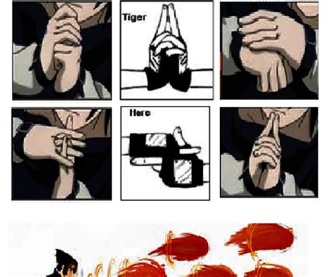 Naruto Hand Signs Tutorial Naruto Akatsuki