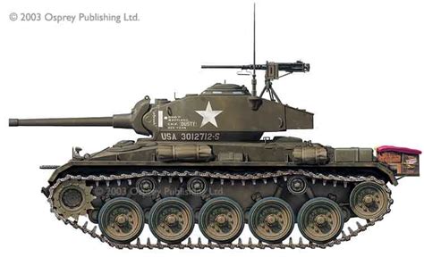 M24 Light Tank Company D 36th Tank Battalion 8th Armored Division