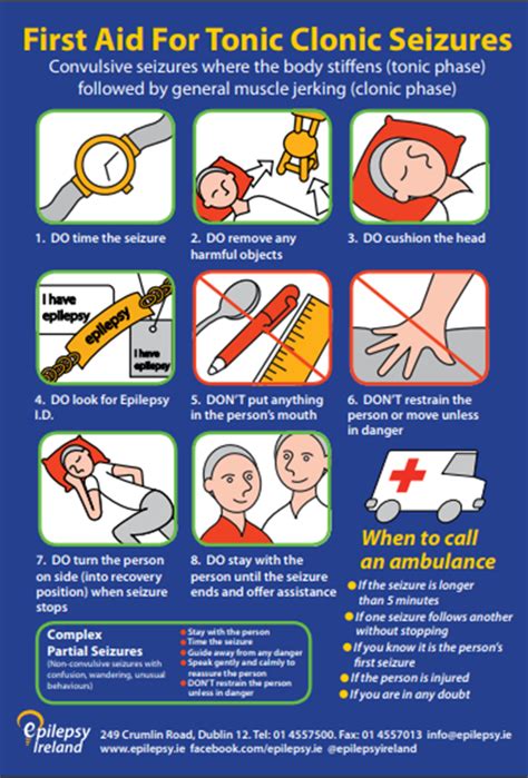 Epilepsy Seizure First Aid The O Guide