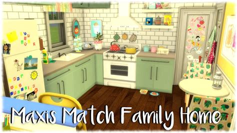 Sims 4 мебель Maxis Match фото