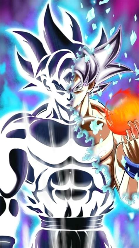 Goku has achieved new power: Goku Ultra Instinct Wallpaper 4K Iphone Gallery | Dragon ...