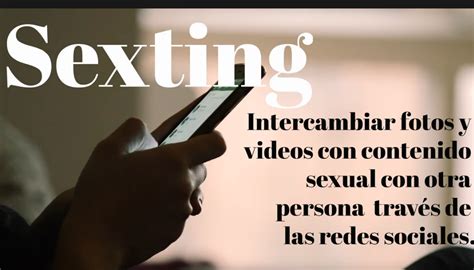 ¿sabes Qué Es El Sexting Educación Sexual Sida Studi