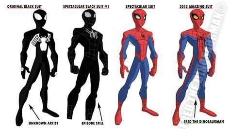 The Spectacular Spider Man Suits By Fredthedinosaurman On Deviantart