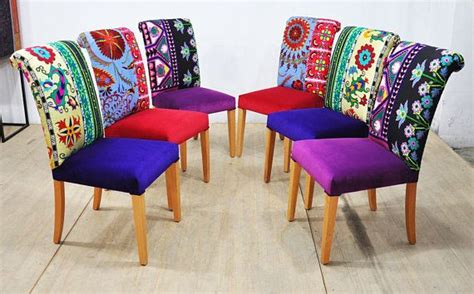 Update your space with zin home dining. 6 x Suzani dining chairs | Sillas, Sillas tapizadas ...