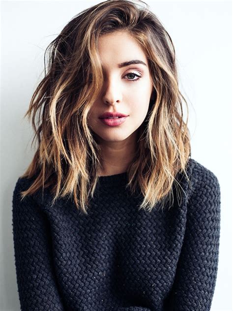 43 stylish and beautiful ways to style shoulder length hair