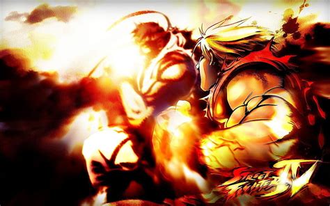Fighter Games Ken Masters Ryu Street Video HD Wallpaper