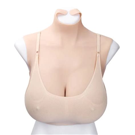 fake realistic silica gel boobs bodysuit for women for crossdresser shemale drag queen tits