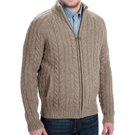 Barbour Rope Cable Knit Shetland Wool Sweater For Men 8780h Save 59