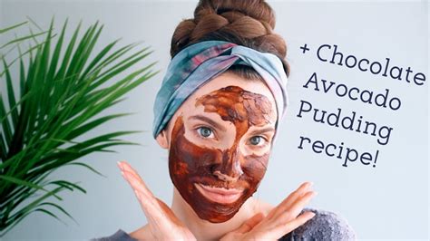 Diy Organic Chocolate Facial Healthy Avocado Chocolate Pudding Recipe