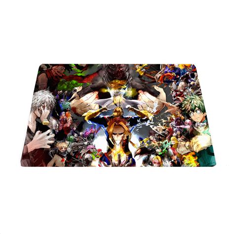 Japanese Anime My Hero Academia 01 Large Custom Mouse Pad Playmat — Transcend Cards