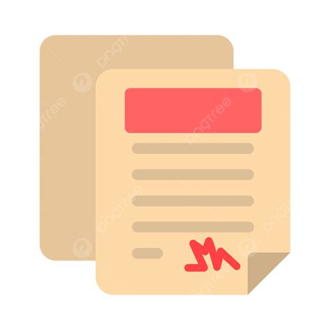 Icono Plano Del Documento Vector Png Documento Expediente Página