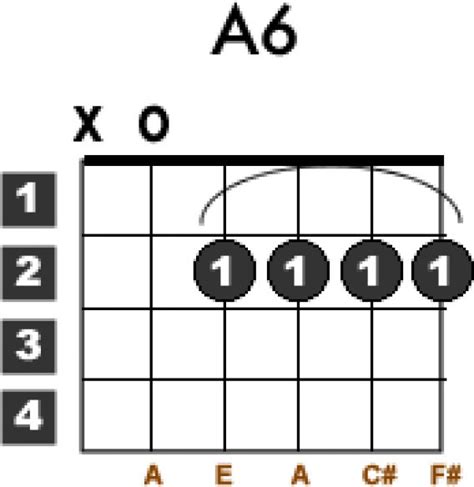A6 Guitar Chord Lesson For Beginners Guitarlessons Guitar Lessons