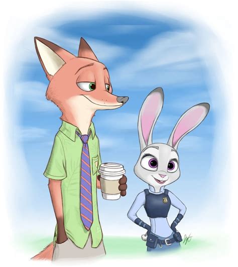 Zootopia Nick And Judy Final By Greedy Kaiser On Deviantart